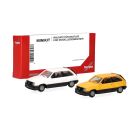 herpa - MiniKit Opel Corsa A SR, weiß und gelb (2 Stück)