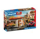 Feuerwehr-Quad mit Burger-Bude