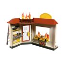 Feuerwehr-Quad mit Burger-Bude
