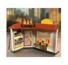 Feuerwehr-Quad mit Burger-Bude