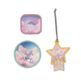 School Patches Set Unicorn Star