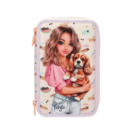 TOPModel 3 Fach Federtasche SUNNY DOG