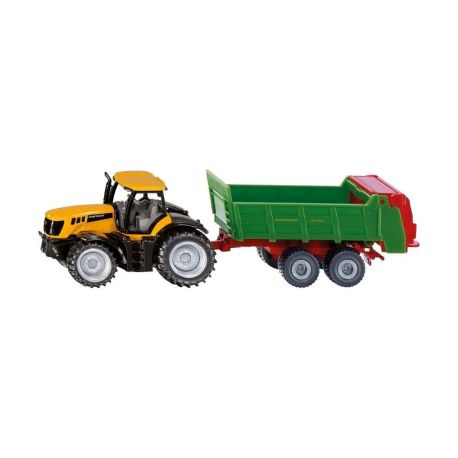 SIKU 1133 JCB mit Strautmann Universalstreuer