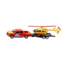 SIKU 2570 Nissan Navara mit Helikopter