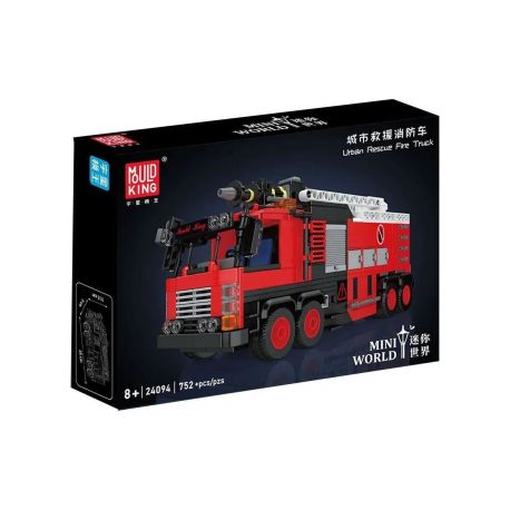 MoULD KING Urban Rescue Fire Truck