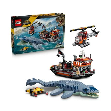 LEGO® Jurassic World™ 77983 Mosasaurier-Angriff auf das Boot