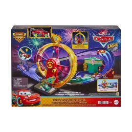 Disney Pixar Cars Lightning McQueen Celebration Rennstrecke
