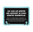 Was passiert, wenn ich dran lecke?