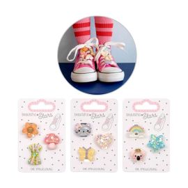 Sneaker Charms - Herz, Stern   Blume