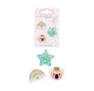 Sneaker Charms - Herz, Stern   Blume