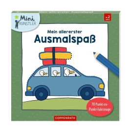 Mein allererster Ausmalspaß - 70 Punkt-zu-Punkt-Fahrzeuge