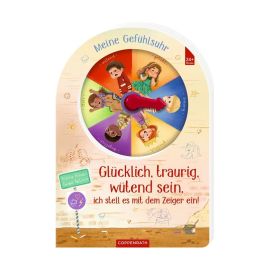 Glücklich, traurig, wütend sein, ich stell es mit dem Zeiger ein! - Meine Gefühlsuhr