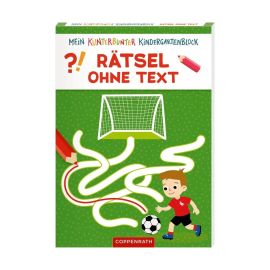 Mein kunterbunter Kindergartenblock - Rätsel ohne Text (Sport)