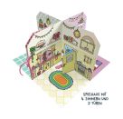 Cozy Stickerhaus - Kleines Einhorn