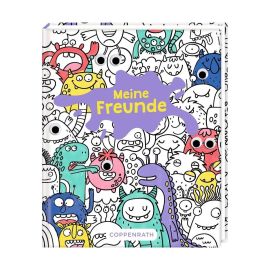 Freundebuch - Meine Freunde - Monster - mit Wackelaugen