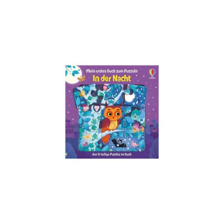 Usborne I.d.Nacht Buch z.Puzz