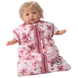Puppen-Schlafsack Flowers ros
