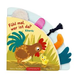 Fühl mal, wer ist da? Kikeriki - Mein erstes Fühl-Registerbuch
