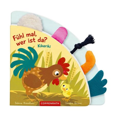 Fühl mal, wer ist da? Kikeriki - Mein erstes Fühl-Registerbuch