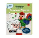 Mein kleines Bastelset: Pompom-Figuren - Schaf / Hahn