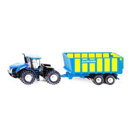 SIKU 1947 Traktor mit Silagewagen 1:50