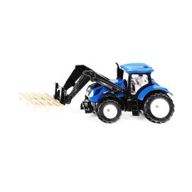 SIKU 1544 New Holland mit Palettengabel und Palette