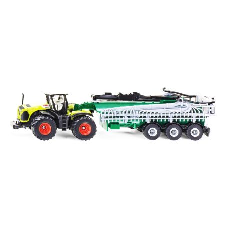 SIKU 1827 Claas Xerion mit Fasswagen 1:87