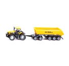 SIKU 1858 JCB Traktor mit Dolly und Kippmulde