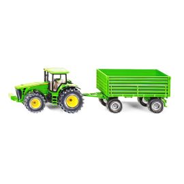 SIKU 1953 Traktor mit Anhänger 1:50