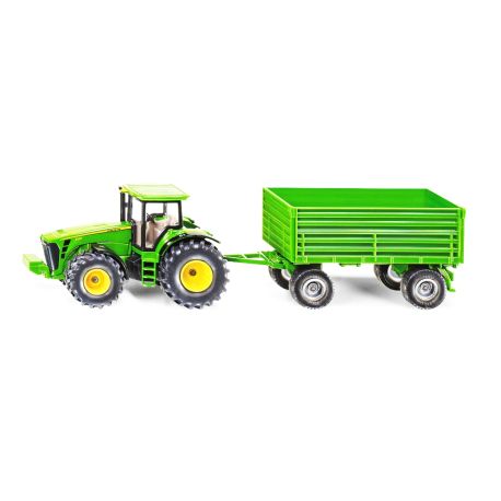 SIKU 1953 Traktor mit Anhänger 1:50