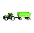 SIKU 1606 DEUTZ-FAHR mit Fortuna 2-Achs Anhänger