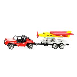 SIKU 1696 Buggy mit Sportflugzeug