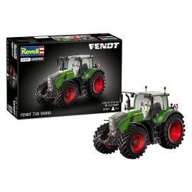 Fendt 728 Vario Tractor (Click System), Revell Bausatz zum Zusammenstecken mehrfarbig