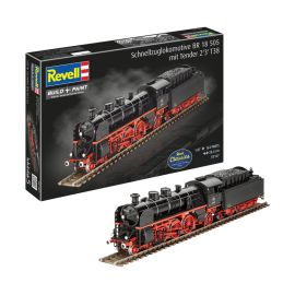 Schnellzuglokomotive BR 18 505 mit Tender 2 3  T38, Revell Modellbausatz