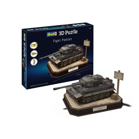 Deutscher Panzer  Tiger I, Revell 3D Puzzle
