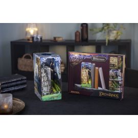 Tiny Adventures - Herr der Ringe Minas Tirith , Book Nook Miniaturwelt aus Holz zum Zusammenbauen