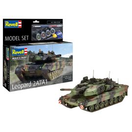 Model Set Leopard 2A7A1, Revell Modellbausatz mit Basiszubehör