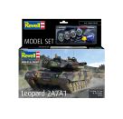 Model Set Leopard 2A7A1, Revell Modellbausatz mit Basiszubehör
