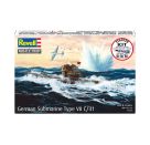 Starter Kit German Submarine Type VII C/41, Revell Modellbausatz mit Basiszubehör