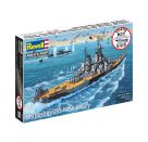Starter Kit Battleship USS New Jersey, Revell Modellbausatz mit Basiszubehör