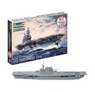 Starter Kit USS Enterprise CV-6, Revell Modellbausatz mit Basiszubehör