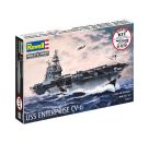 Starter Kit USS Enterprise CV-6, Revell Modellbausatz mit Basiszubehör