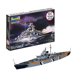 Starter Kit Bismarck, Revell Modellbausatz mit Basiszubehör