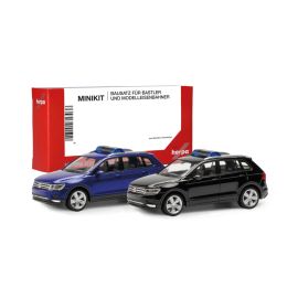 herpa - MiniKit VW Tiguan, ultramarinblau und schwarz (2 Stück)
