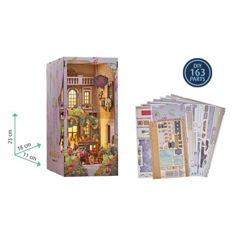 Tiny Adventures - Bridgerton Into the Light , Book Nook Miniaturwelt aus Holz zum Zusammenbauen