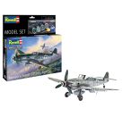 Model Set Messerschmitt Bf109G-10 Erla, Revell Modellbausatz mit Basiszubehör