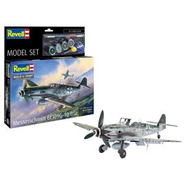 Model Set Messerschmitt Bf109G-10 Erla, Revell Modellbausatz mit Basiszubehör
