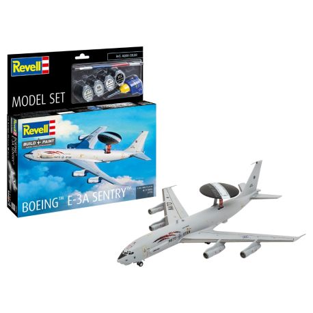 Model Set Boeing E-3A, Revell Modellbausatz mit Basiszubehör