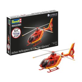 Starter Kit Airbus Helicopters EC135 Air-Glaciers, Revell Modellbausatz mit Basiszubehör