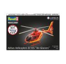 Starter Kit Airbus Helicopters EC135 Air-Glaciers, Revell Modellbausatz mit Basiszubehör